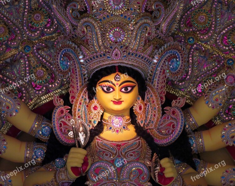 Festival Goddess Worship Religion Idol