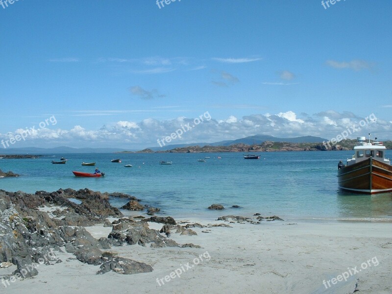 Iona Mull Scotland Hebrides Scenery