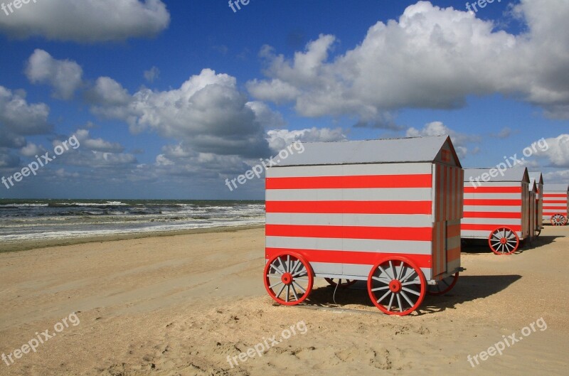 Beach Cabin Small House Ocean Sandy Beach