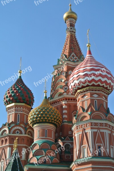 St Basil Cathedral Moscow Red Square