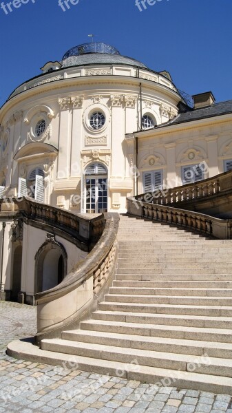 Castle Stuttgart Baroque European Tourism