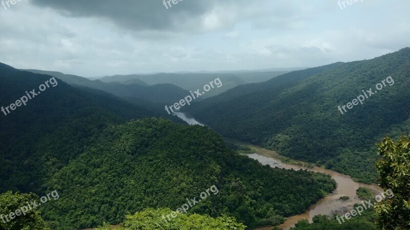 Dandeli Kali River Karnataka India