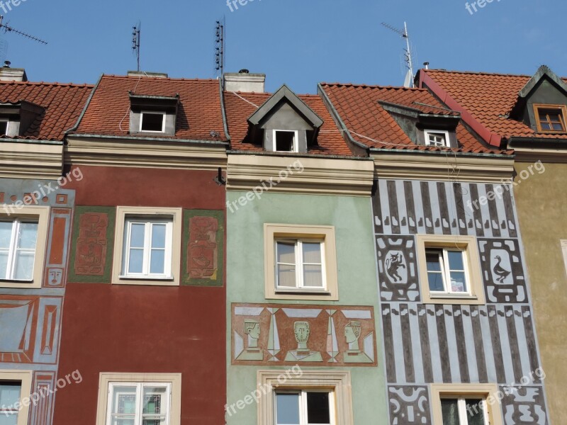 Old House Poznan Architecture Facade Poland