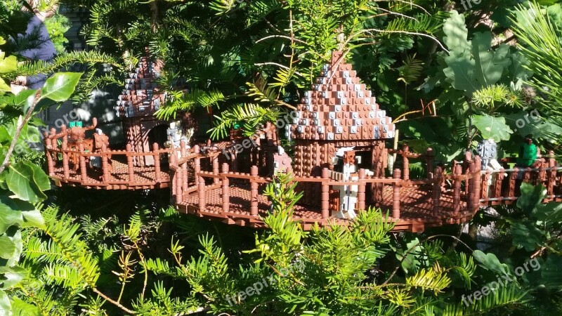 Legoland Lego Treehouse Germany Free Photos