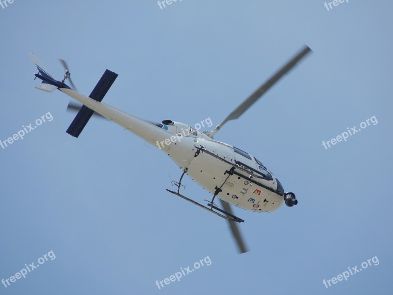 Helicopter Flying Filming Aerial Transport