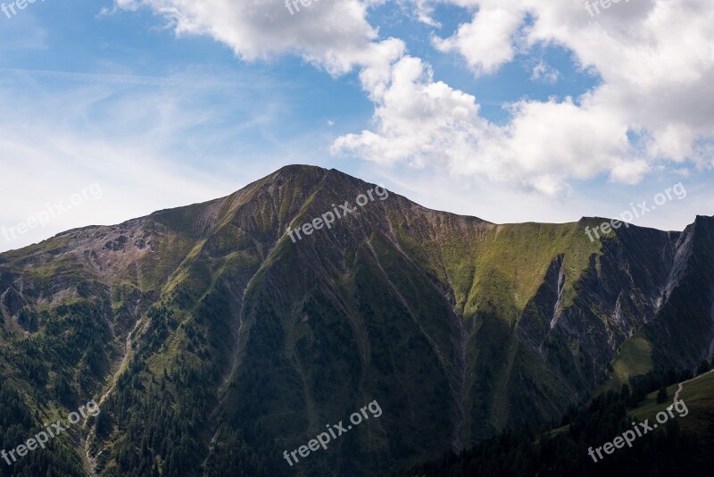 Mountains Nature Landscape Alpine Summer