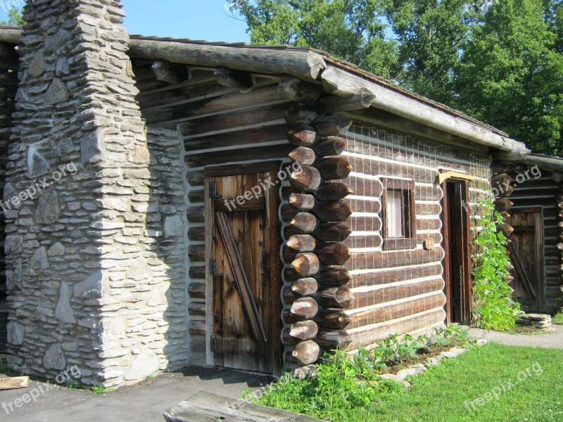 Boonesborough Cabin Fort Pioneer Revolutionary