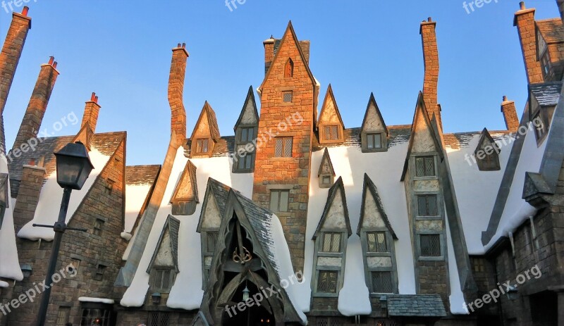 Harry Potter Hogsmeade Universal Studios Theme Park Usa