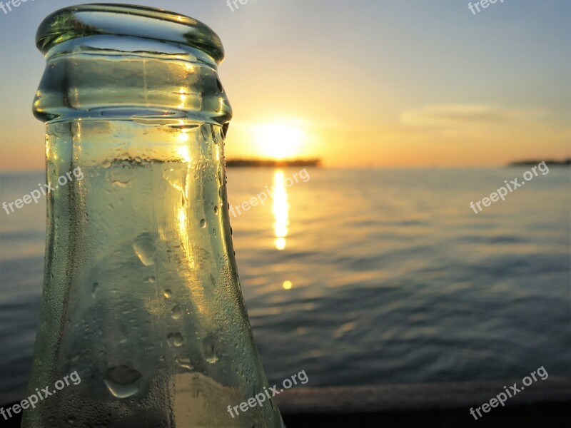 Florida Key West Usa Sunset Sunset Celebration