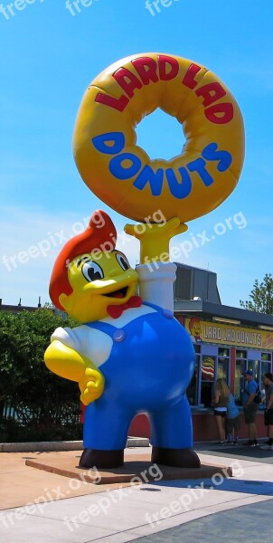 The Simpsons Donut Universal Studios Theme Park Usa