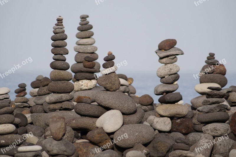 Stones Stone Art Cairn Free Photos