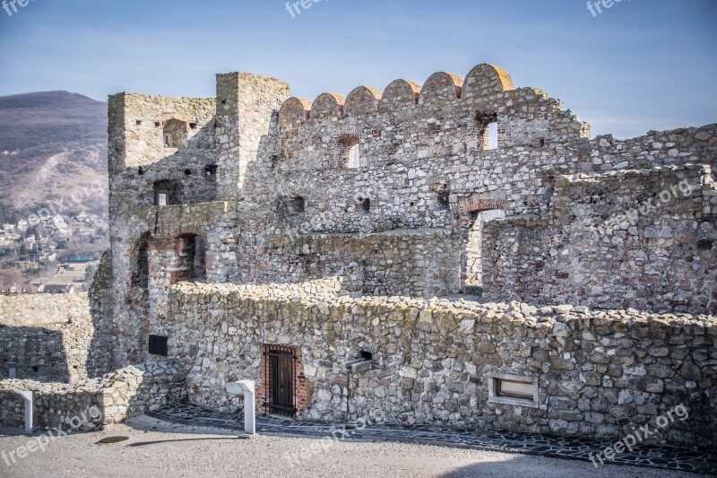 Castle History Strength Stone Old