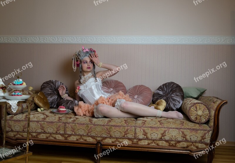 Rococo Lascivious Boudoire Tea Time Free Photos