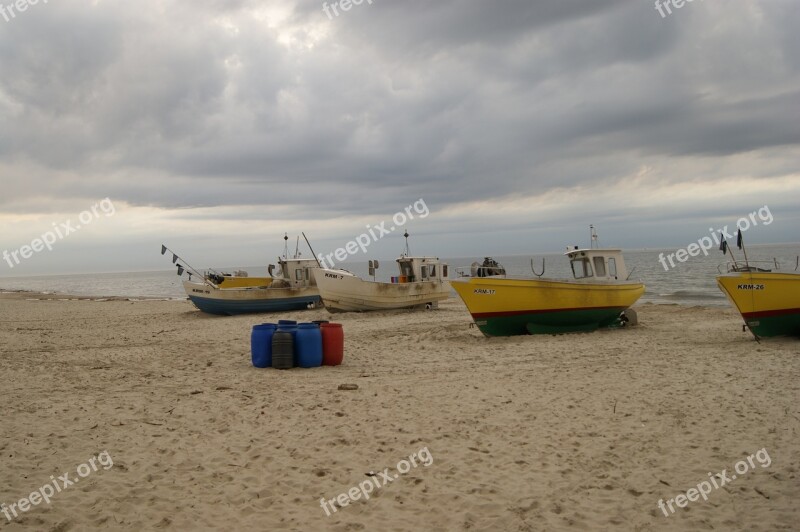 Boat Waiting Peace Of Mind The Harmony Sea