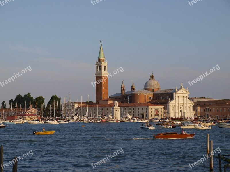 Venice San Giorgio Maggiore Italy Architecture Venezia