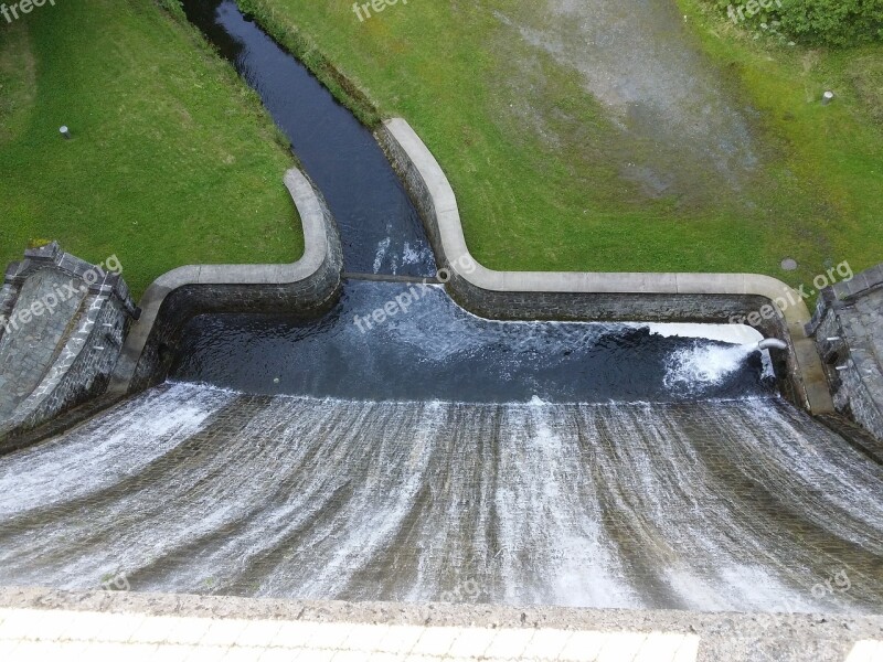 Dam Oester Dam Barrier Wall Germany Free Photos