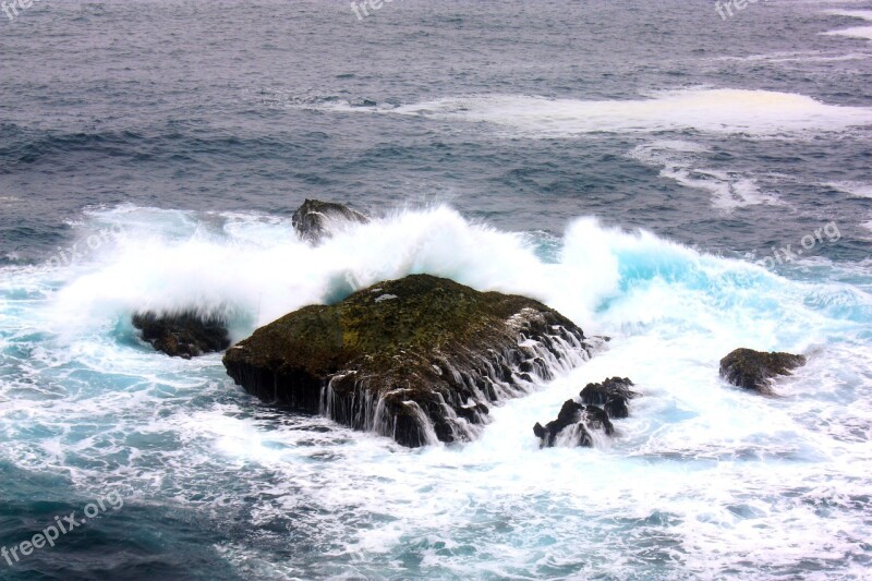 Mar Waves Ocean Water Nature