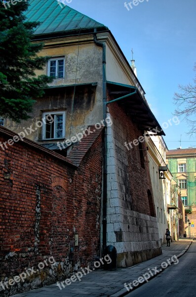 Kraków Lake Dusia Street City The Old Town