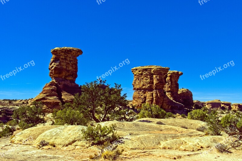 Big Spring Canyon Overlook Utah Desert Landscape Nature