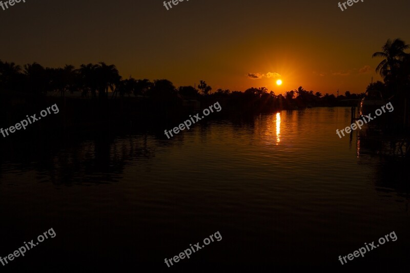 Sunset Sunsets Floridasunset Landscape Nature