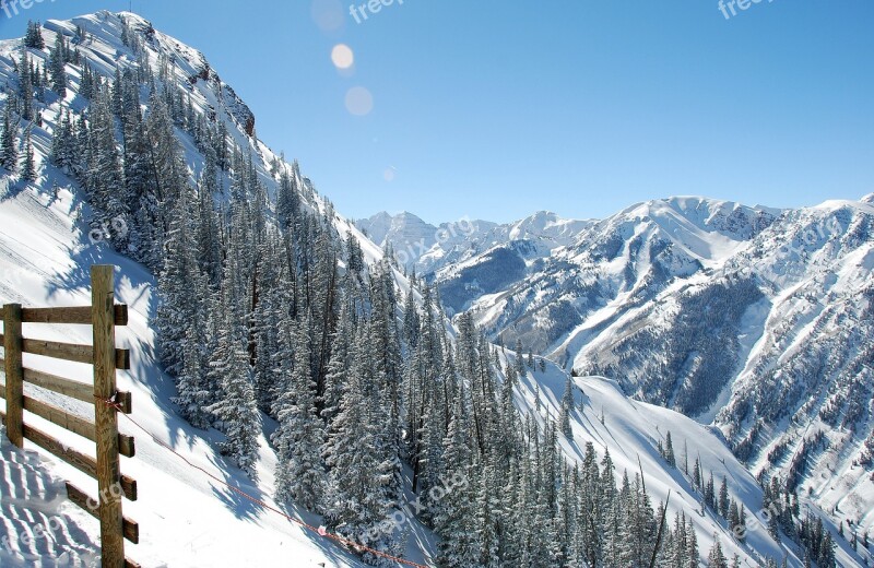 Aspen Snow Skiing United States Colorado