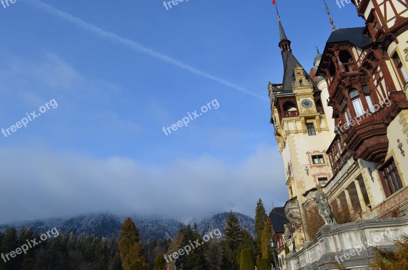 Castle Peles Sinaia Building Royal