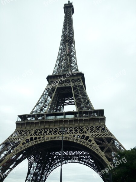 Eiffel Tower Paris France Places Of Interest Steel Structure