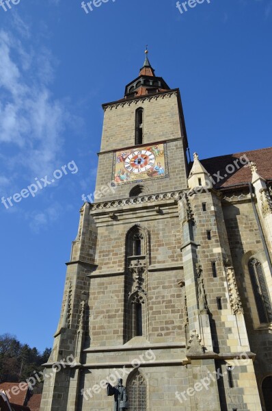 The Black Church Romania Brasov Architecture Religion