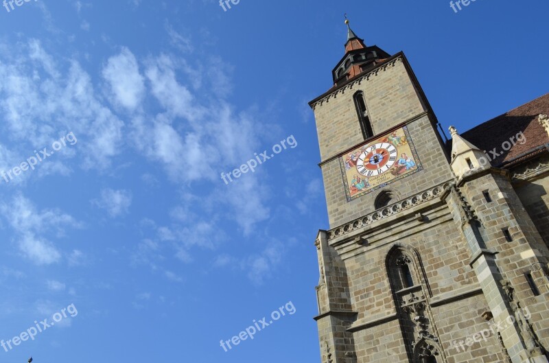 The Black Church Brasov Romania Medieval Brasov