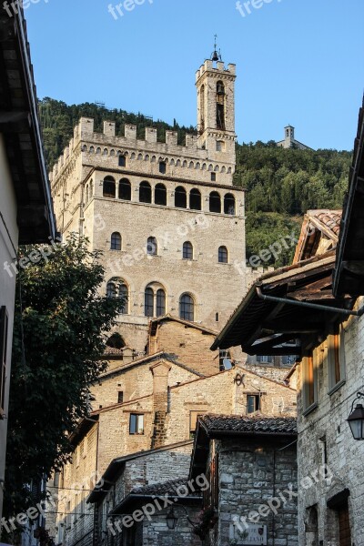 Glimpse Historian Borgo Ancient Gubbio