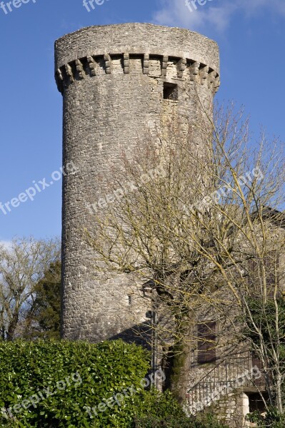 Tower Medieval Fortress Templars Keep