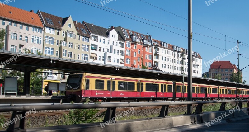 S Bahn Berlin Railway Station Train Transport