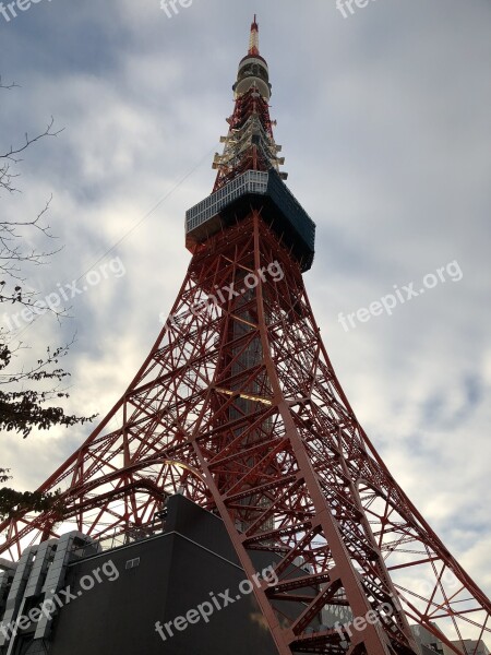 Tokyo Tower Japan Tokyo Travel Tourism