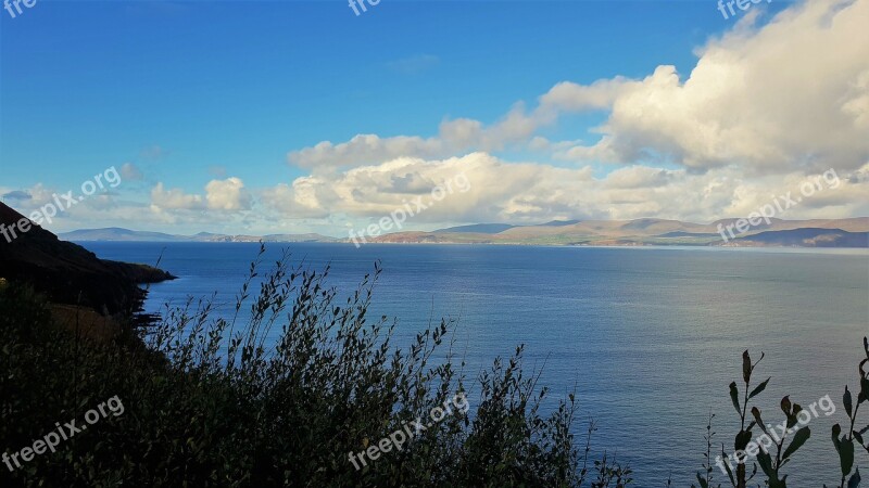 The Ring Of Kerry Ireland Nature Landscape Coast