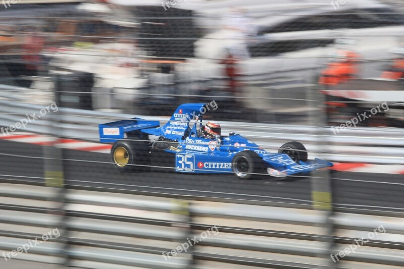 Formula 1 Monaco History Racing Car Free Photos