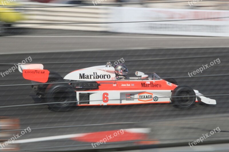 Formula 1 James Hunt Monaco History Racing Car