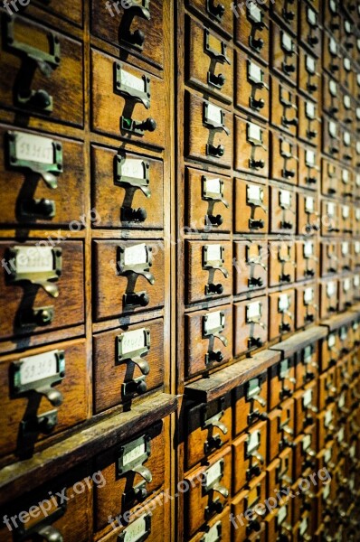 Mundaneum Drawers Memory Box Pharmacy