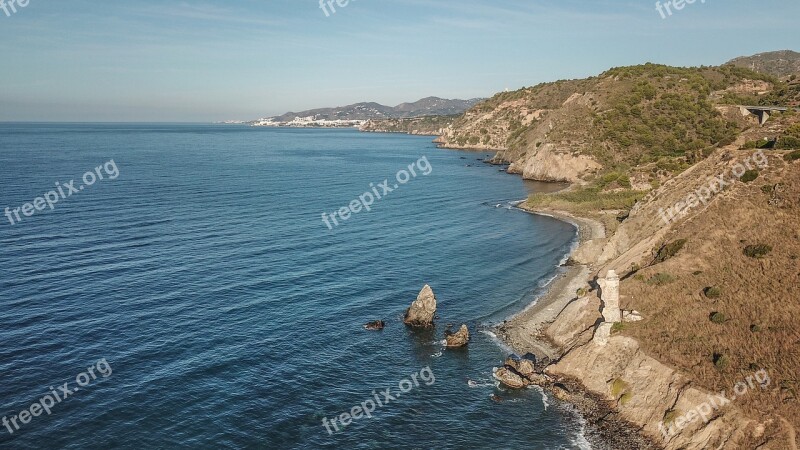 Tower Beach Paper Mill Rock Friar Vertical