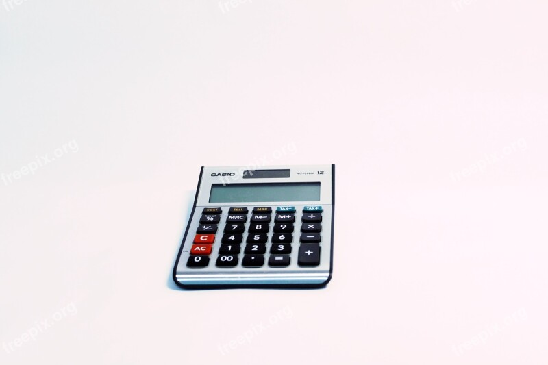 Calculator Electron Office Accounting Computer