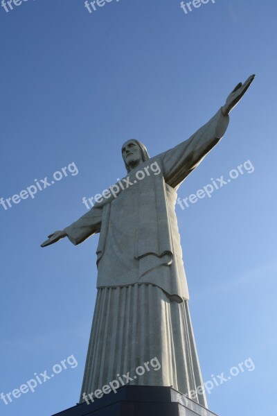 Rio Corcovado Christ Redeemer Brazil