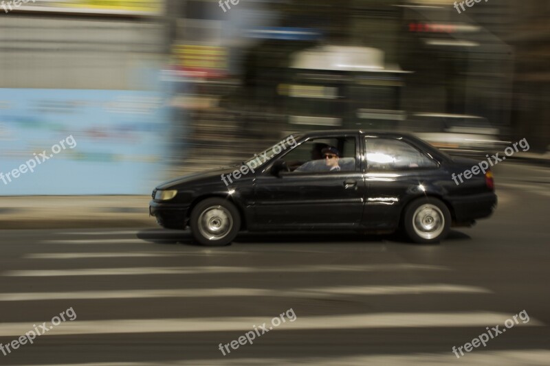 Car Panning Speed Vehicle Free Photos