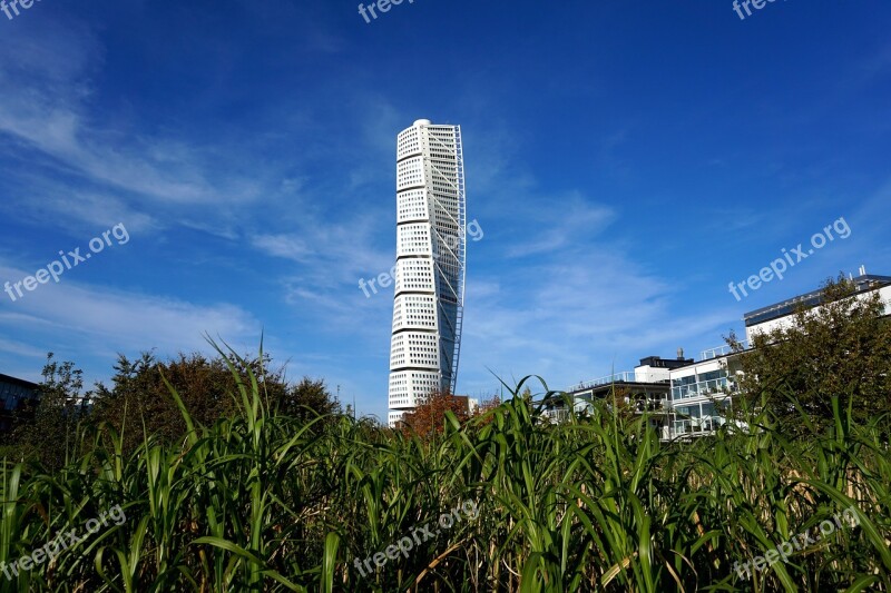 Malmö Turning Torso Building Architecture Torso