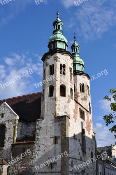 Kraków St Andrew's Church Grodzka Free Photos