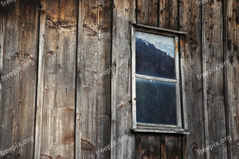 Wooden Windows Wood Shed Ruin Wooden Wall Old Building