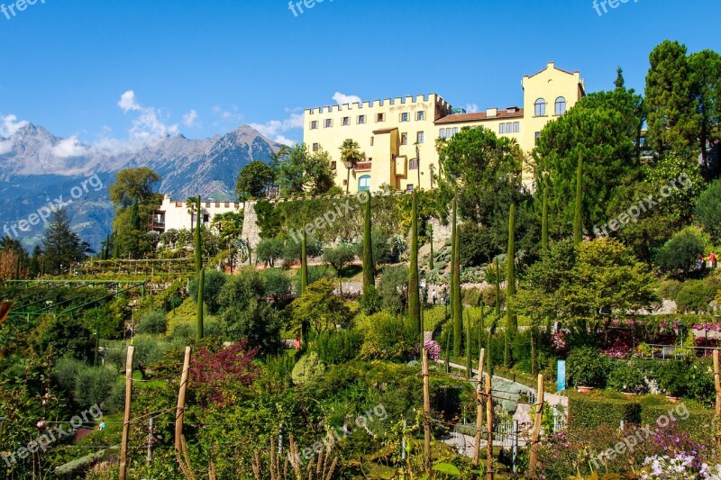 Trauttmansdorff Castle Meran South Tyrol More Architecture