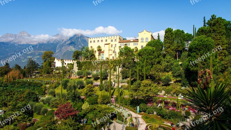 Trauttmansdorff Castle Meran South Tyrol More Architecture