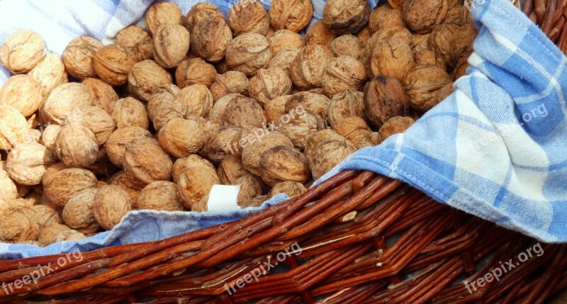 Walnuts Nuts Shell Food Delicious