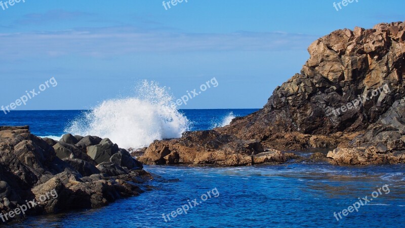 Fuerteventura Wave Sea Vacations Rock