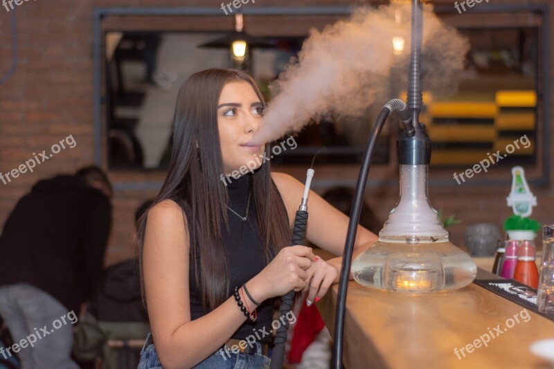 Shisha Smoke Steam Smoking Toxic