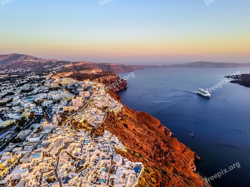 Santorini Greece Island Holiday Travel